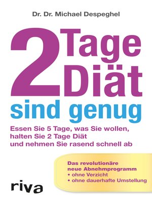 cover image of 2 Tage Diät sind genug